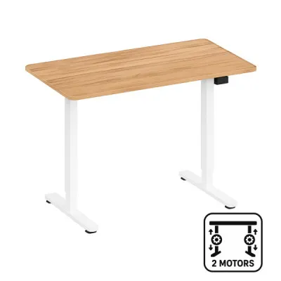 SkillDesk Bureau Sur Mesure à Hauteur Réglable (2 Moteurs)
