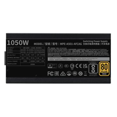 Cooler Master MWE Gold 1050W ATX 3.1 Full Modular 80PLUS Gold