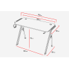 Bureau Gamer RGB DEADSKULL TD 02