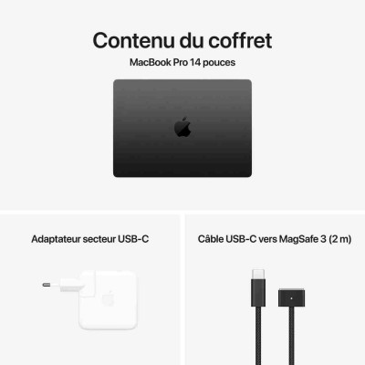 Apple MacBook Pro 14″ M4 (2024) 16Go 512Go SSD