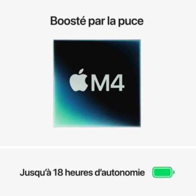 Apple MacBook Air 13″ M4 (2025) / 16Go / 256Go SSD