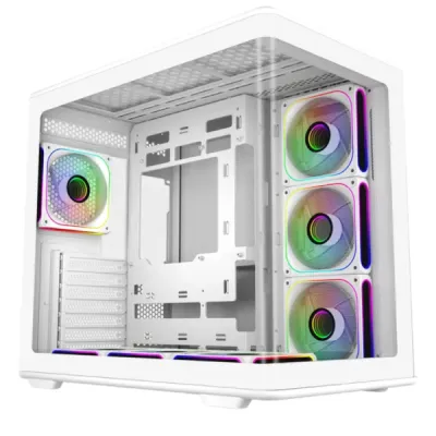 Cooler Master Elite 600 White (7 Fans ARGB)