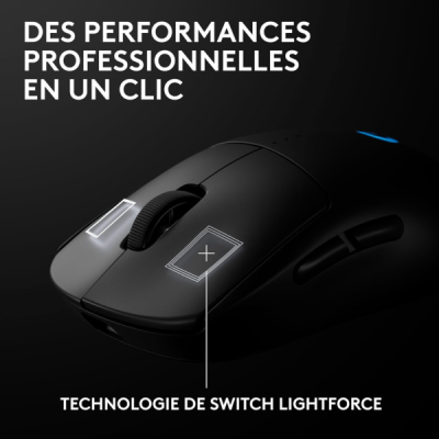 Logitech Pro 2 Lightspeed Wireless Noir