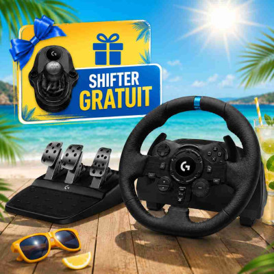 Logitech G G923 (PC / PlayStation 5 / PlayStation 4) +...