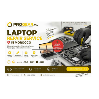Laptop Repair Service in Morocco | HP, Dell, Lenovo,...