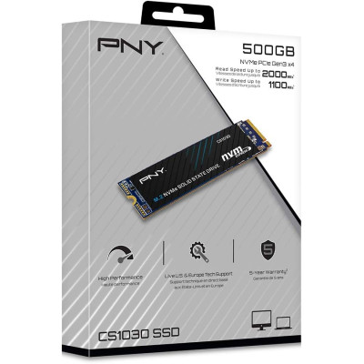 PNY CS1030 500GB M.2 NVMe PCIe Gen3 x4