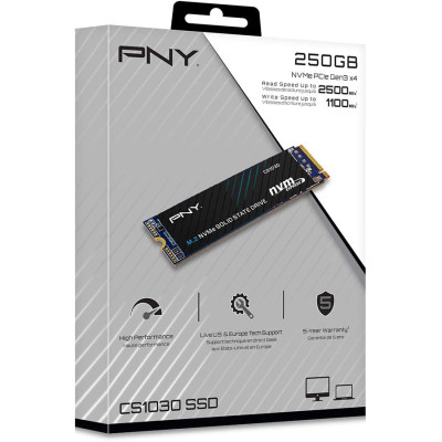 PNY CS1030 250GB M.2 NVMe PCIe Gen3 x4