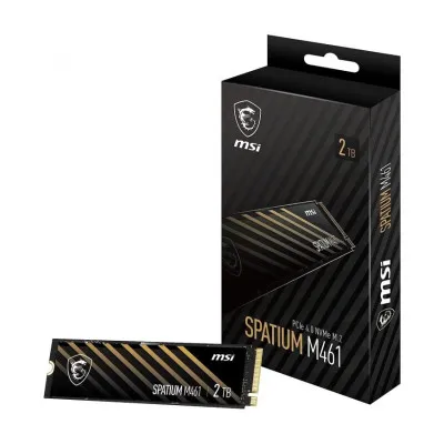 MSI SPATIUM M461 2TB PCIe 4.0 NVMe M.2