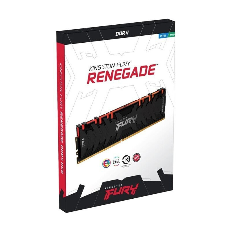 Kingston FURY Renegade RGB Kit 32 Go deux barrettes DDR4-3600