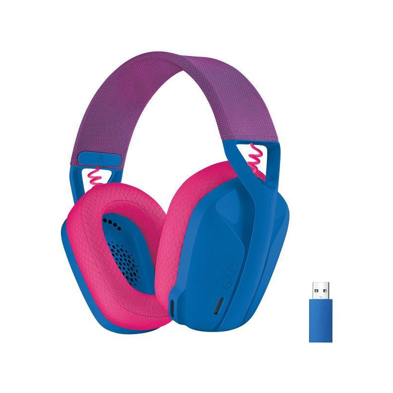 Logitech G435 Blue and Raspberry