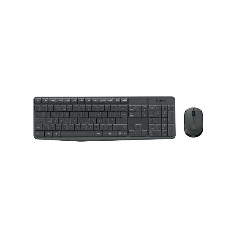 Logitech MK235 Clavier et Souris sans Fil