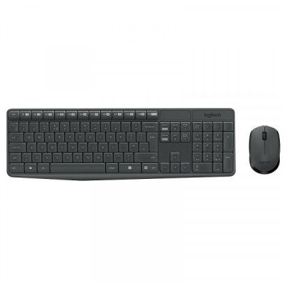 Logitech MK235 Clavier et Souris sans Fil