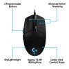 Souris Gaming Logitech G102 LIGHTSYNC Noir