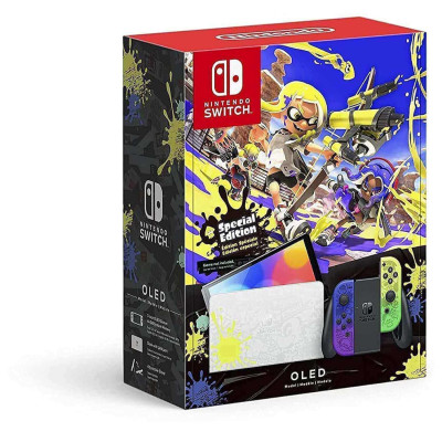 Console Nintendo Switch – Édition OLED Splatoon 3