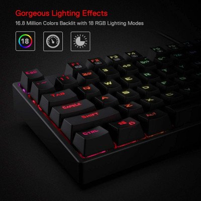 Clavier Mécanique Redragon K582 SURARA RGB (Red Switches)