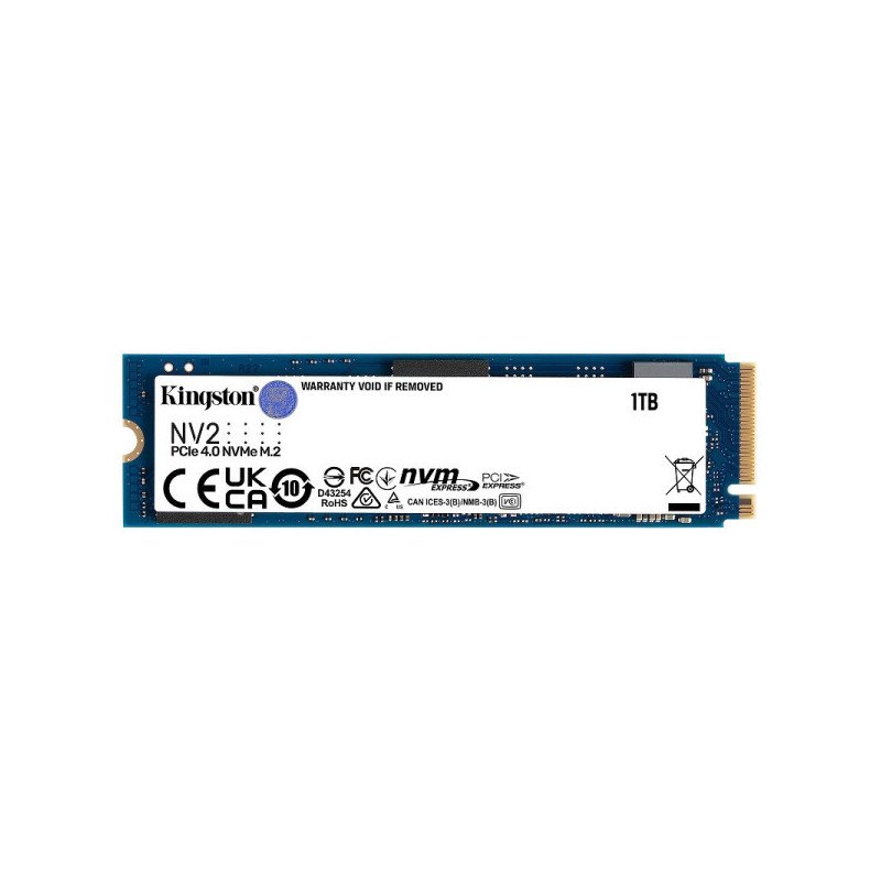 Kingston SSD NV2 1TB PCIe 4.0 NVMe - Les Meilleurs SSD au Maroc