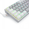 Clavier Mécanique Redragon K617 Fizz 60% RGB - Switch Rouge