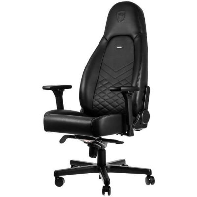 Chaise Gamer Noblechairs ICON Black - Accoudoirs 4D Réglables