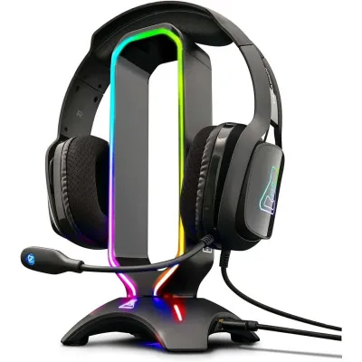 The G-Lab K-Stand Radon – Support pour Casque Gaming RGB