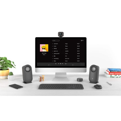 Haut-parleurs Bluetooth Logitech Z407 avec Caisson de Basses