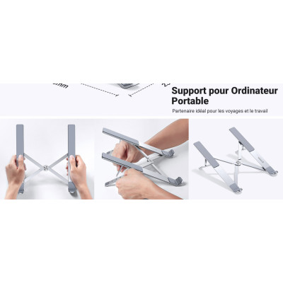 Ugreen Support Pliable pour PC Portable - 17,3 pouces
