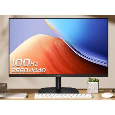 AOC Q27B2S2 - Écran 27" QHD 100Hz IPS - Adaptive Sync - Anti-Tearing - Low Blue Mode
