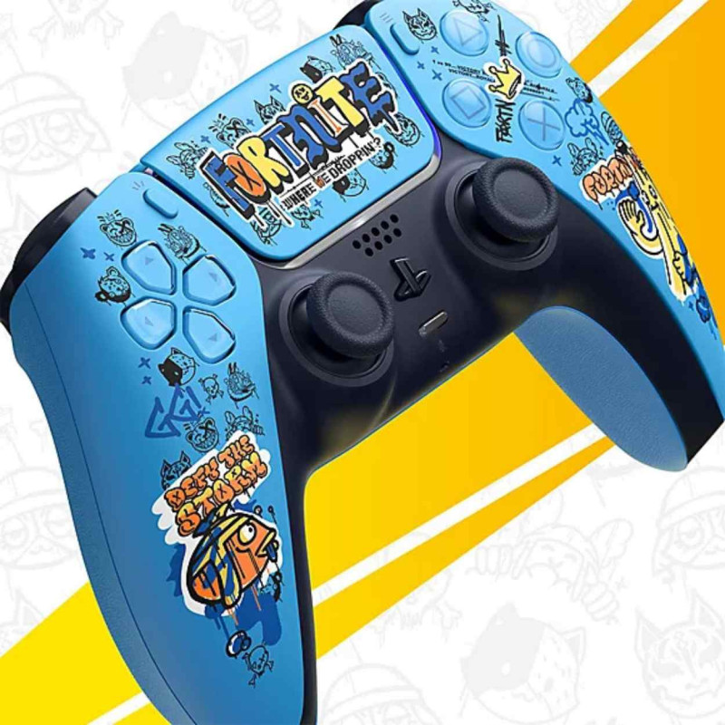 Manette DualSense PS5 Édition Limitée Fortnite - Bleu - Neuve Avec Garantie 1 An