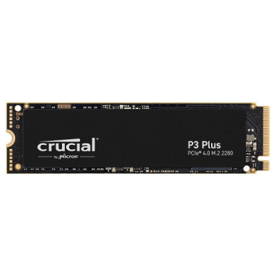 Crucial P3 Plus 500GB PCIe M.2 2280 SSD Gen4