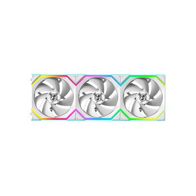Lian Li Uni Fan SL Wireless 120mm ARGB Blanc - Pack de 3 Ventilateurs RGB PWM