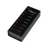 Hub USB 3.0 StarTech.com 7 Ports - 5 Gbps - Boîtier Métal Montable