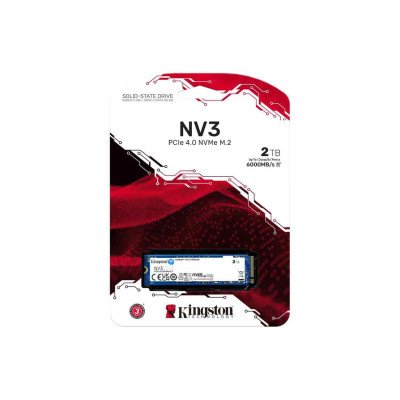 Kingston NV3 PCIe 4.0 NVMe SSD 2TB - Stockage Ultra-rapide pour PC & Laptop
