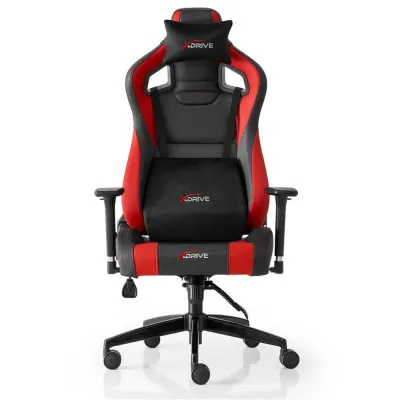Chaise Gaming Professionnelle xDrive AKDENİZ Rouge/Noir