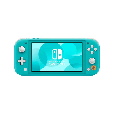 Nintendo Switch™ Lite Turquoise Édition Animal Crossing + Abonnement 12 Mois Switch Online