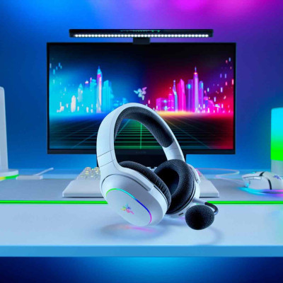 Razer Barracuda X Chroma White - Casque Gaming Sans Fil RGB