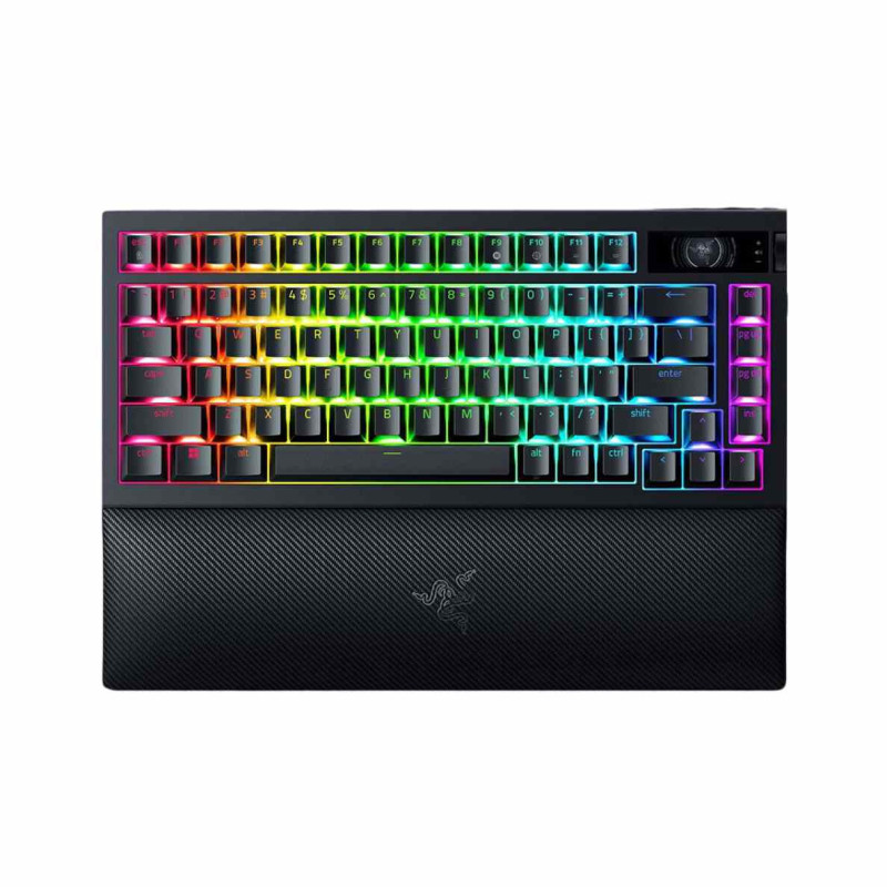 Razer BlackWidow V4 Pro 75% - Clavier Gaming Sans Fil et Remplaçable à Chaud