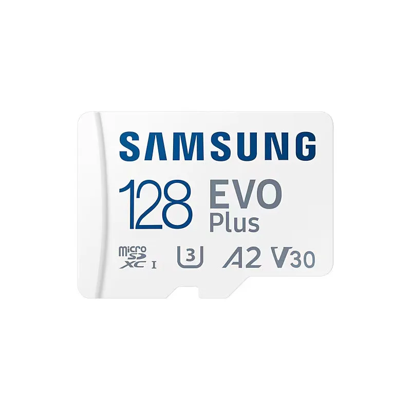Samsung EVO Plus microSD 128 Go - Carte Mémoire Haute Vitesse UHS-I