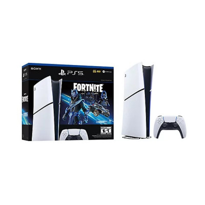 Sony PlayStation 5 Slim Digital Edition Fortnite Cobalt Star Bundle