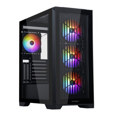 XTRMLAB GHOST (Black) - Boîtier PC Moyen Tour