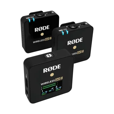 RODE Wireless GO II - Microphone Sans Fil à Double Canal