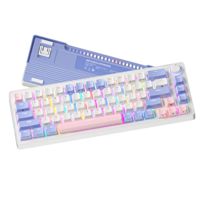 ZIFRIEND ZA68 (hyacinth) Clavier Mécanique RGB Filaire 65%