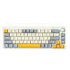 ZIFRIEND ZA68 Clavier Mécanique RGB Filaire 65% (CREAM-Gray)