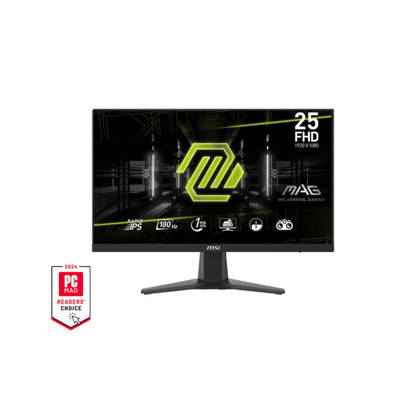 MSI MAG 256F 24.5" Rapid IPS 180Hz