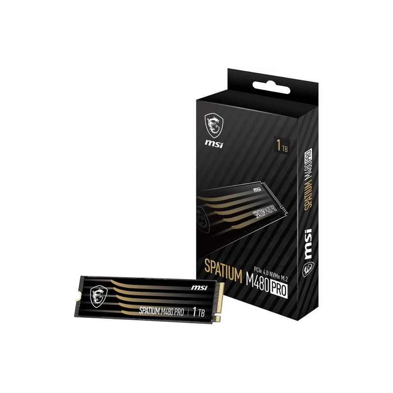 MSI SPATIUM M480 PRO SSD NVMe M.2 1 To