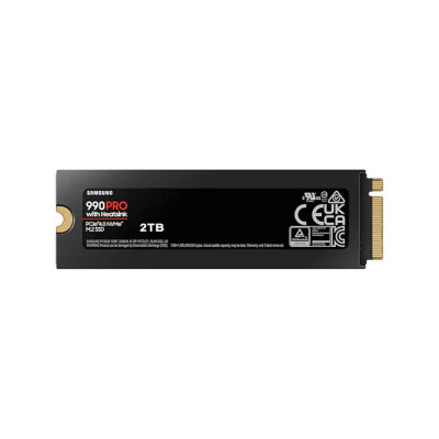 Samsung 990 PRO Heatsink PCIe 4.0 NVMe™ M.2 SSD 2TB