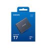 Samsung SSD Externe Portable T7 USB 3.2 4 To (Gris)