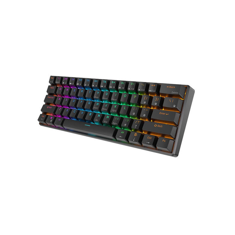 Red Dragon Rk61 Royal Kludge RK61 Red Switch (Black) - Clavier Mécanique Bluetooth ...