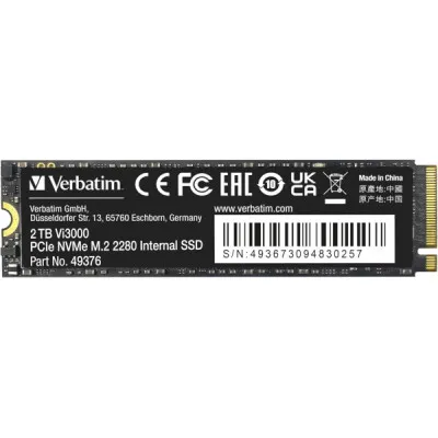 Verbatim Vi3000 2TB M.2 PCIe Gen3x4