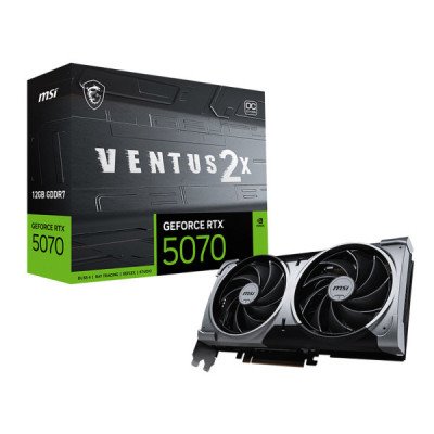 MSI GeForce RTX 5070 VENTUS 2X OC 12GB GDDR7