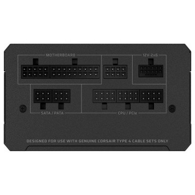 Design compact 140mm - La Corsair RM1000e s'intègre facilement dans tous les boîtiers ATX.