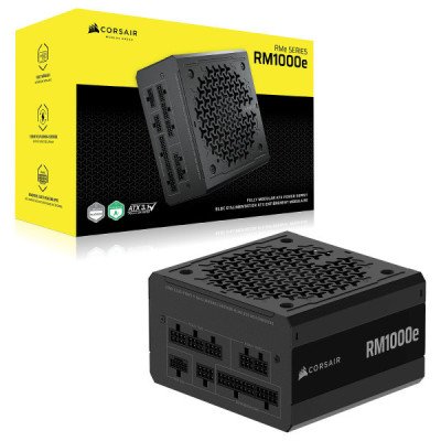 Bloc d'alimentation Corsair RM1000e 1000W - Puissance ultime pour PC Gamer haut de gamme
